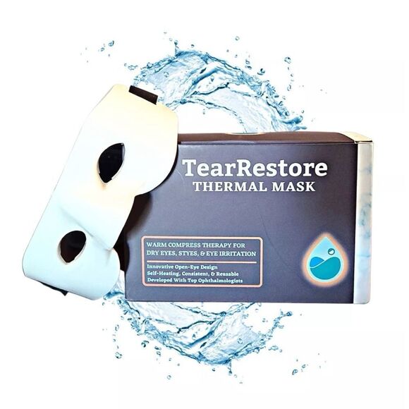 TearRestore Open-Eye Thermal Mask - Picture 1 of 8